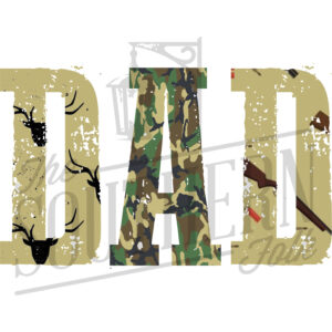 Hunting Dad PNG File, Sublimation Design Download, Digital Download