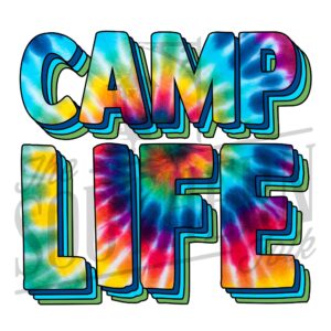 Camp Life PNG File, Sublimation Design, Digital Download, Sublimation Designs Downloads