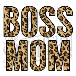 Boss Mom PNG File, Sublimation Design, Digital Download, Sublimation Designs Downloads