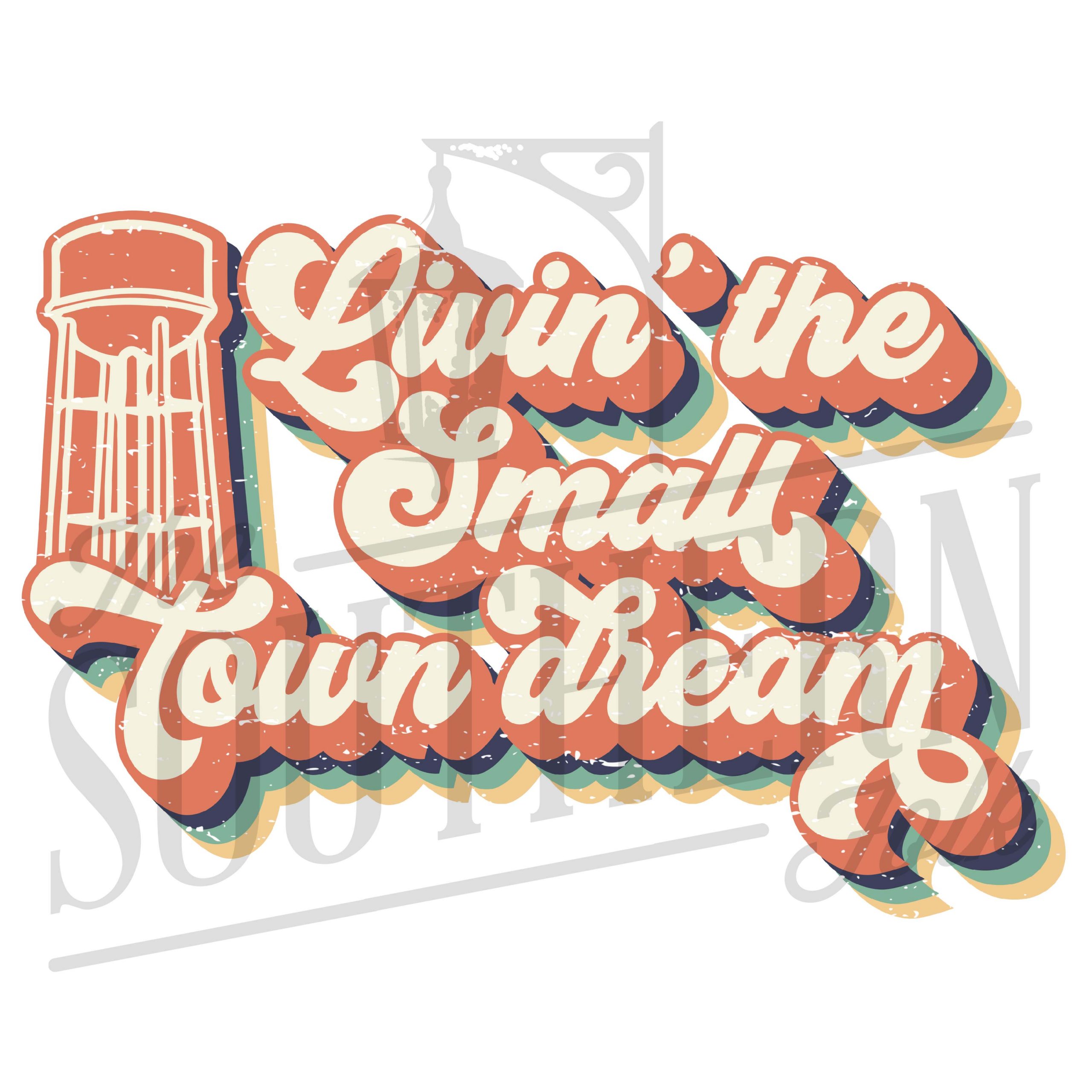 Download Livin' the Small Town Dream PNG File - THE SOUTHERN FOLK