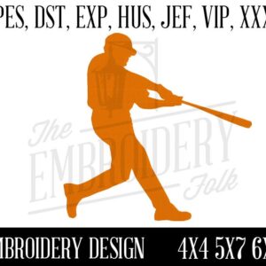 Baseball Machine Embroidery Design, Baseball Player Embroidery Designs, Baseball Embroidery Design, Softball Embroidery Design