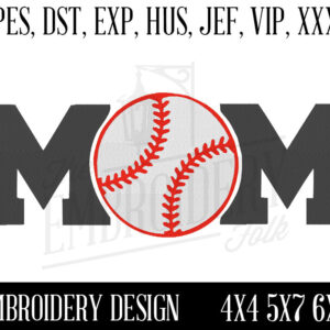 Baseball Mom Embroidery design, Baseball y'all, embroidery sayings, baseball sister embroidery, baseball mom applique, baseball applique