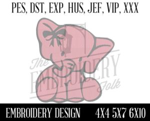 Baby Elephant Embroidery Design - 4x4 5x7 6x10 Machine Embroidery Design - Embroidery File - pes dst exp hus jef vip xxx