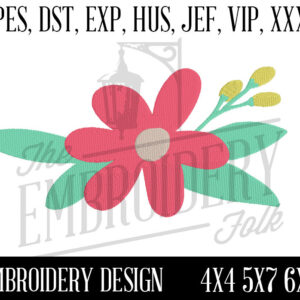 Floral Embroidery Design, Embroidery Patterns, Machine Embroidery Design, pes, dst, exp, hus, jef, vip, xxx