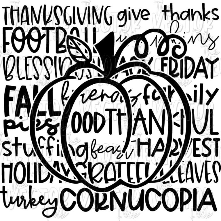 Download Thanksgiving Love SVG, DXF and PNG - THE SOUTHERN FOLK