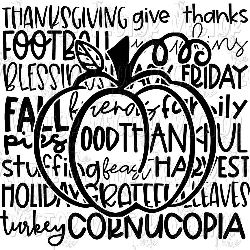 Thanksgiving Love Svg Dxf And Png The Southern Folk