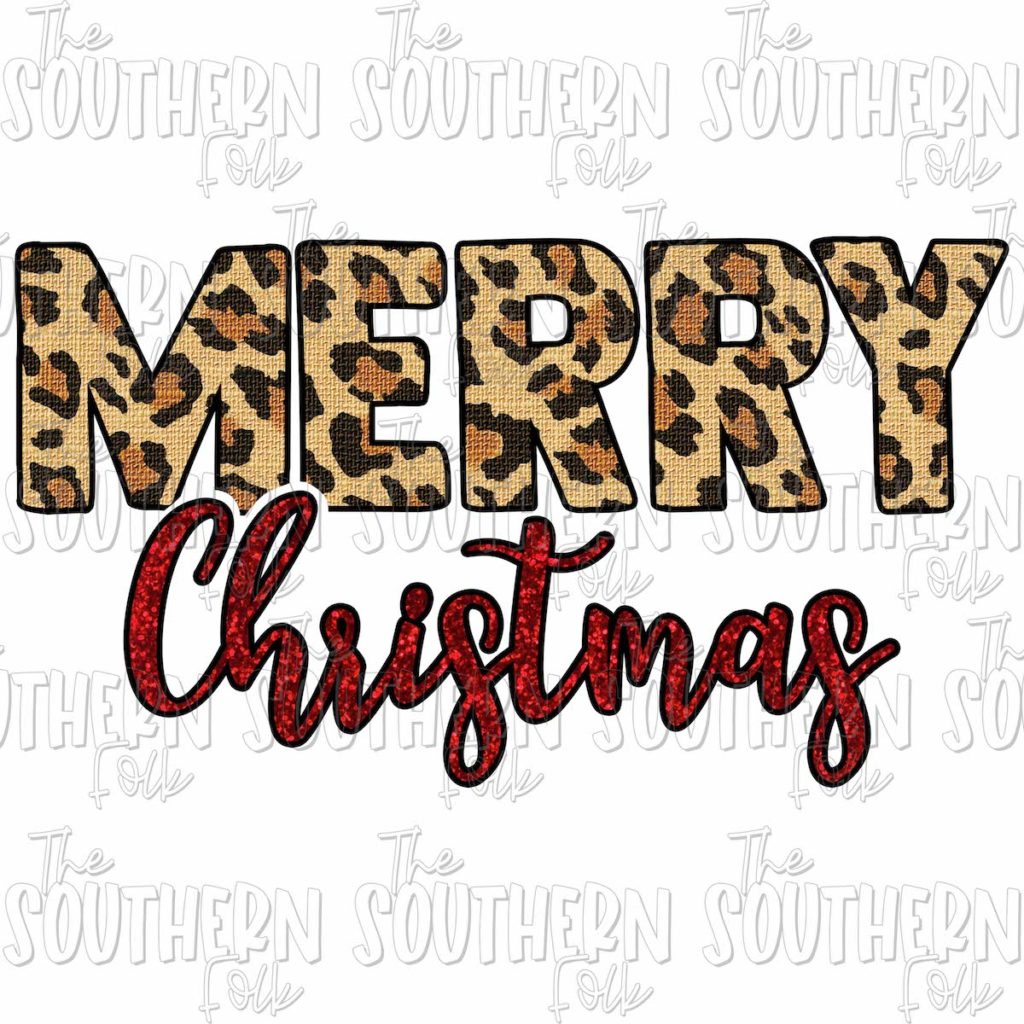 Merry Christmas PNG File – THE SOUTHERN FOLK